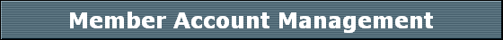 Member Account Management